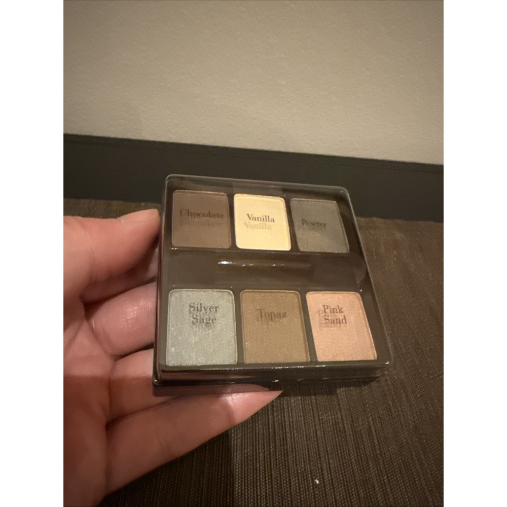 elizabeth arden eyeshadow palette Chocolate Vanille Pewter Silver Sage Topaz Pin